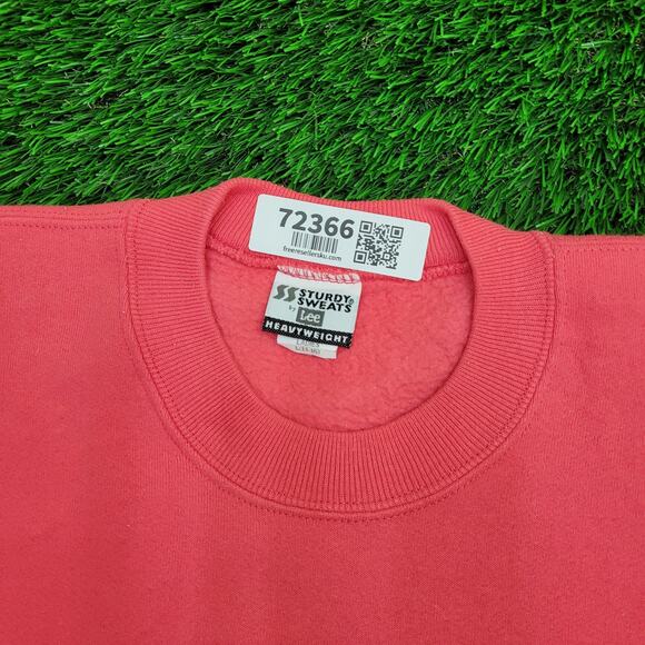 Vintage 80s LEE Sweatshirt Womens Large 21x24 USA - Picture 10 of 11